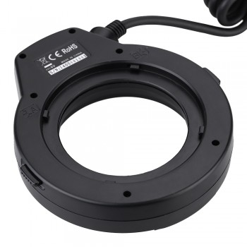 Viltrox JY-670N Macro Close-up Fill-in LED Light On-camera i-TTL Ring Flash Speedlite for Nikon DSLR Camera with Adapter Ring