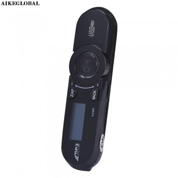 AIKEGLOBAL USB LCD Screen16GB Support Flash TF Player MP3 Music FM Radio Car Fm Transmitter Memories are not included