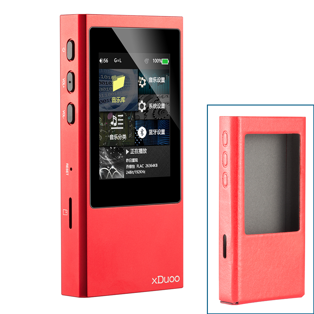 XDuoo X20 Bluetooth HiFi Portable Lossless Music Player Mp3 Native DSD256 PCM384kHz/32bit OPA1612 DAC ESS9018 balanced output