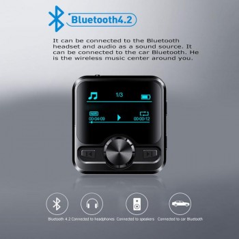 HIFI Sports Bluetooth MP3 Voice Recorder Hifi MP3 player Bluetooth DSD 8GB Voice Recorder Pen Hifi audio FM Radio Support e-book