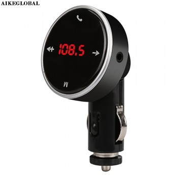 AIKEGLOBAL Wireless Bluetooth LCD MP3 Player Car Kit SD MMC USB FM Transmitter Modulator Car Fm Transmitter : Cars : FM Transmit