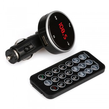 AIKEGLOBAL Wireless Bluetooth LCD MP3 Player Car Kit SD MMC USB FM Transmitter Modulator Car Fm Transmitter : Cars : FM Transmit