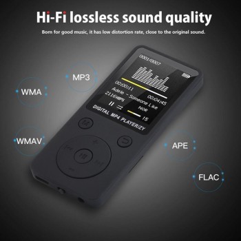 2018 Fashion Portable MP4 Lossless Sound Music Player FM Recorder walkman player mini Support music, radio, recording, 3
