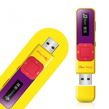 Mini Portable music player bulit-in 8GB with FM radio Hifi lossless Btsmone Q1 mp3 player suite for running walking and climbing