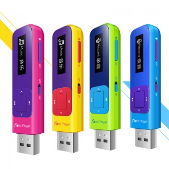 Mini Portable music player bulit-in 8GB with FM radio Hifi lossless Btsmone Q1 mp3 player suite for running walking and climbing