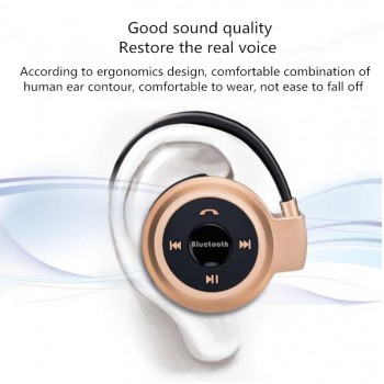 MP3 Player Bluetooth Headphone, Wireless Sport Headset MP3 Player With FM Radio, Stereo Earphone TF Card MP3 Max to 32GB