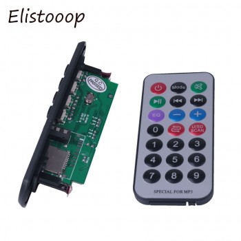 Bluetooth Audio Decoder Board Module MP3 Player LED Call APE FLAC MP3 WMA WAV decoder board FM AUX 3.5MM 12V USB TF FM
