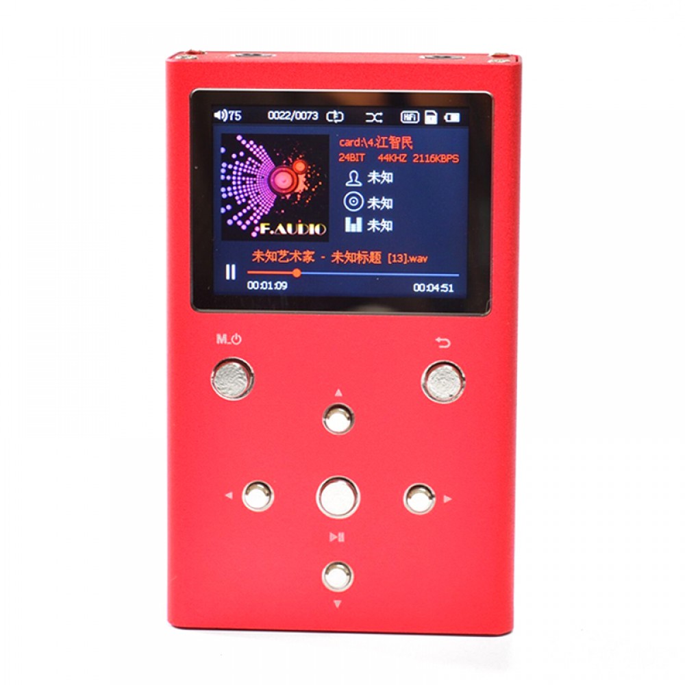 F.Audio XS02 HiFi Lossless Music Player With Dual AK4490EQ With TPA6120A2 PCMamp;DSD Digital Audio Player DAP MP3 Player With 32GB