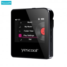 Yescool S3 Professional HIFI stereo Lossless MP3 player Support 128G TF card Mini Sports music player Support DSD64/128 walkman