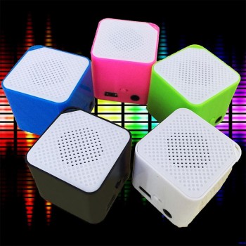 New Fashion Portable Mini MP3 Music Player Support 16G SD TF Card Speaker Campaign MP3 Music Player Built-in Speaker