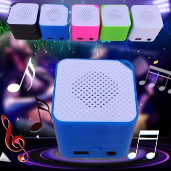 New Fashion Portable Mini MP3 Music Player Support 16G SD TF Card Speaker Campaign MP3 Music Player Built-in Speaker