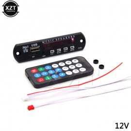 DC Micro USB Power Supply TF Radio MP3 Decoder Board 5V Audio Module for Car 12V 5V NEWEST HOT SALE