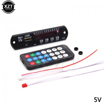 DC Micro USB Power Supply TF Radio MP3 Decoder Board 5V Audio Module for Car 12V 5V NEWEST HOT SALE