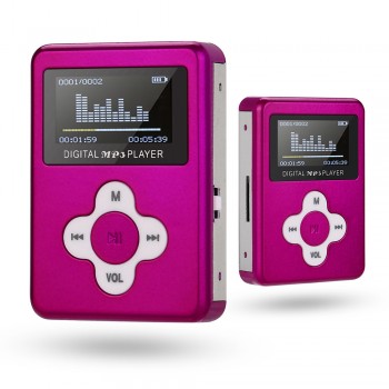 Dropshipping Stable performance USB Mini MP3 Player LCD Screen Stable performance Support 32GB Micro SD TF Card 18#828