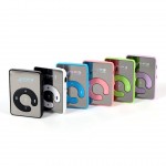 Mirror Clip USB MP3 Player Sport Support 8GB TF Card Portable Mini Music Media Player