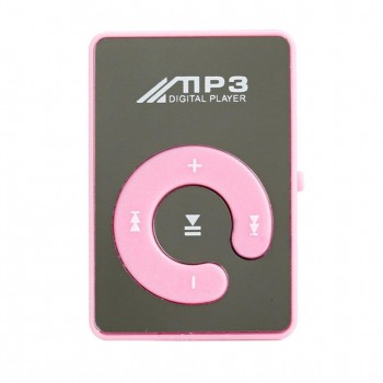 Mirror Clip USB MP3 Player Sport Support 8GB TF Card Portable Mini Music Media Player