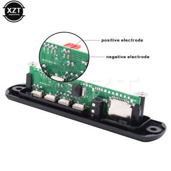 1pcs Micro USB Power Supply TF Radio DC 5V 12V MP3 Decoder Board 5V Audio player Module for Car Remote Music mp3 Speaker new