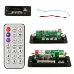 Useful Wireless MP3 Player Decoder Board Audio Module USB TF Radio For Car Red Digital LED With Remote Controller