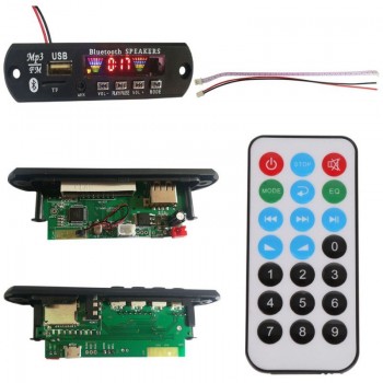 Audio Module USB TF FM Radio Car Music MP3 Lossless Bluetooth Module Wireless Bluetooth 5.0 MP3 WMA Decoder Board