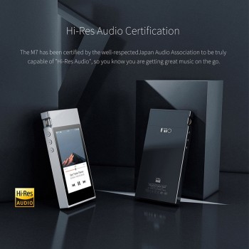 FiiO M7 High-Res Audio Lossless Music Player MP3 Bluetooth4.2 aptX-HD LDAC Touch Screen with FM Radio Support Native DSD128