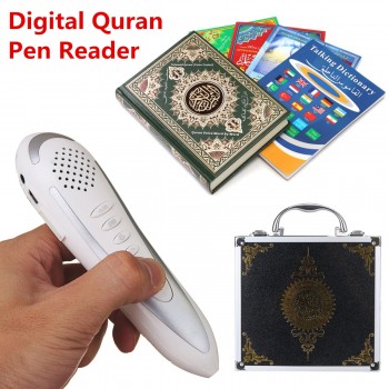 Newest Model F2 Digital Quran Pen Reader 8GB Metal Box Ramadan Gift for Muslims
