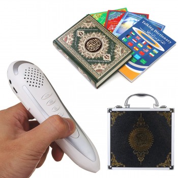 Newest Model F2 Digital Quran Pen Reader 8GB Metal Box Ramadan Gift for Muslims