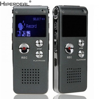 HIPERDEAL Mp3 Player 8GB Digital Audio Voice Recorder Rechargeable Dictaphone Telephone MP3 Player