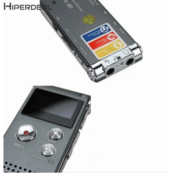 HIPERDEAL Mp3 Player 8GB Digital Audio Voice Recorder Rechargeable Dictaphone Telephone MP3 Player