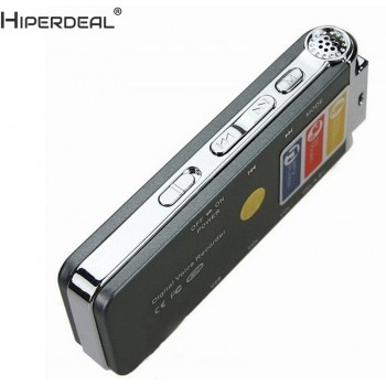 HIPERDEAL Mp3 Player 8GB Digital Audio Voice Recorder Rechargeable Dictaphone Telephone MP3 Player
