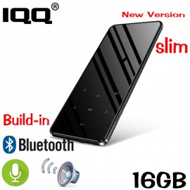 Hot Bluetooth touch screen MP3 player Bulit-in 16GB and Speaker HIFI Lossess Portable Slim MP3 player with fm suite for running