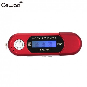 Music Media Player Portable USB MP3 Sport FM Radio ABS Support TF Card Travel
