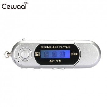 Music Media Player Portable USB MP3 Sport FM Radio ABS Support TF Card Travel
