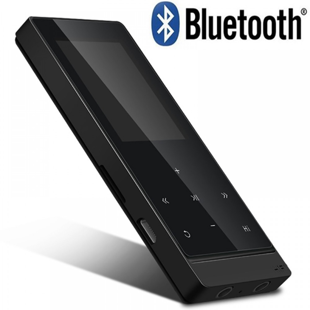 High Quality Touch Screen Bluetooth MP3 player 8GB Sport Metal mp3 music player Recorder FM Radio E-Book Support TF Card