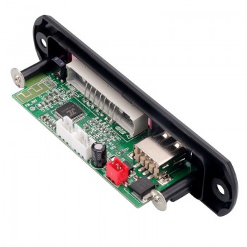 Overfly Wireless Bluetooth 12V MP3 WAV WMA Decoder Board Audio Module USB SD TF Radio For Car Accessories Model JQ-D016BT-B