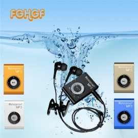 IPX8 Waterproof MP3 Player Swimming Diving Surfing 8GB/ 4GB Sports Headphone Music Player with FM Clip Walkman MP3 Player Newest
