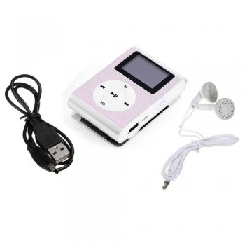 Mini USB Clip MP3 Player LCD Screen Support 32GB Micro SD TF Card   8.14