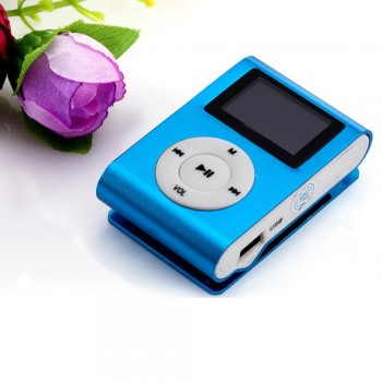 Mini USB Clip MP3 Player LCD Screen Support 32GB Micro SD TF Card   8.14