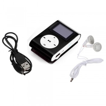 Mini USB Clip MP3 Player LCD Screen Support 32GB Micro SD TF Card   8.14