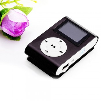 Mini USB Clip MP3 Player LCD Screen Support 32GB Micro SD TF Card   8.14