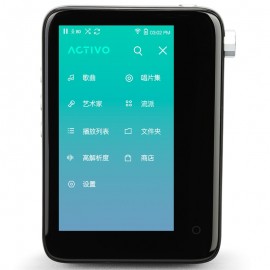 Original IRIVER ACTIVO CT10 HIFI player Lossless music player Full touch screen MP3 player New products Gift custom leather case