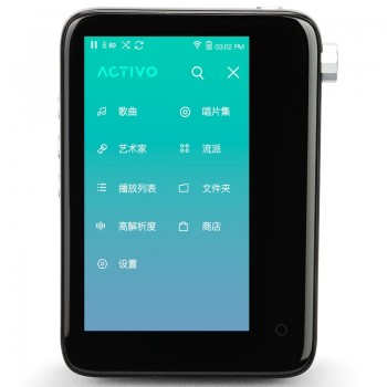 Original IRIVER ACTIVO CT10 HIFI player Lossless music player Full touch screen MP3 player New products Gift custom leather case