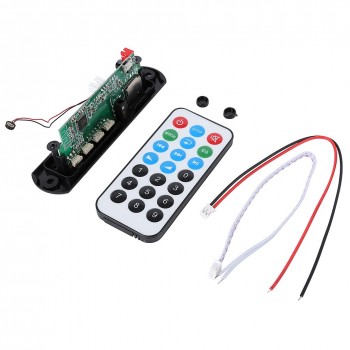 12V 5V Wireless Bluetooth Micro USB MIC 3.5MM AUX FLAC MP3 TF Radio WMA Decoder Board Audio Module USB For Car