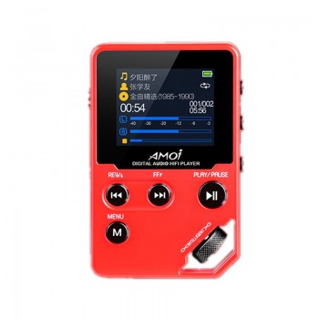 AMOI Upgrade C10 HIFI MP3 Music Player HD Hardware Decoding APE/FLAC/DSD Lossless Music Player Walkman Support TF card extension