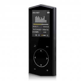 Portable Bluetooth MP3 1.8 Touch Button Lossless Sound Build In 16GB Storage Support FM/TF/Voice Recording