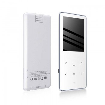Btsmone new version touch screen slim mp3 player Built-in Bluetooth and 16/32GB with loudly Speaker FM /radio expand up to 128GB