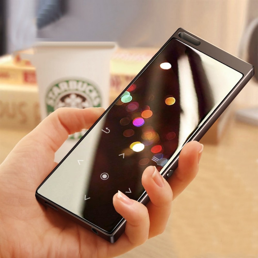 BENJIE M3 MP3 Player Touch Key Ultra thin 8GB/16GB MP3 Music Player 1.8 Inch Color Screen Lossless Sound with FM E-book