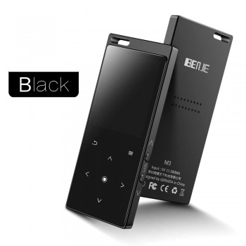 BENJIE M3 MP3 Player Touch Key Ultra thin 8GB/16GB MP3 Music Player 1.8 Inch Color Screen Lossless Sound with FM E-book