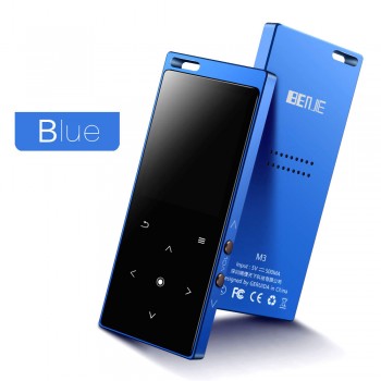 BENJIE M3 MP3 Player Touch Key Ultra thin 8GB/16GB MP3 Music Player 1.8 Inch Color Screen Lossless Sound with FM E-book