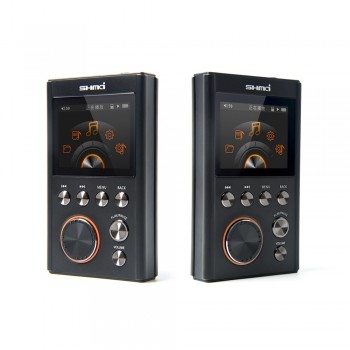SHMCI C5 HIFI MP3 DSD Professional MP3 HIFI Music Player Support Headphone Amplifier DAC wm8965 DSD256 With OLED As ZiShan DSD