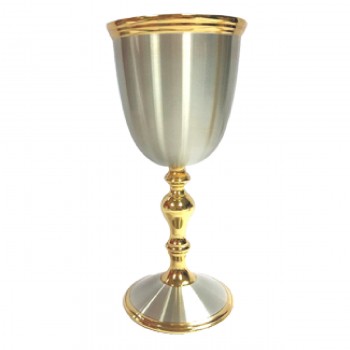 DKB008GP Gold Plated Pewter Goblet